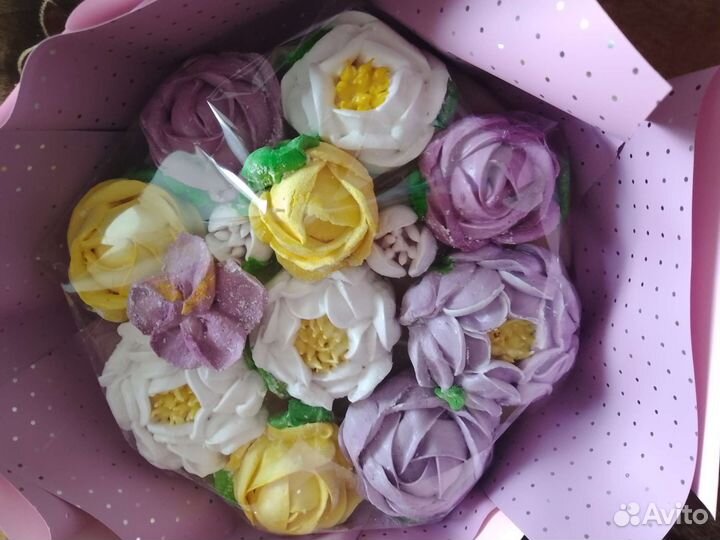 Букеты из зефира на заказ