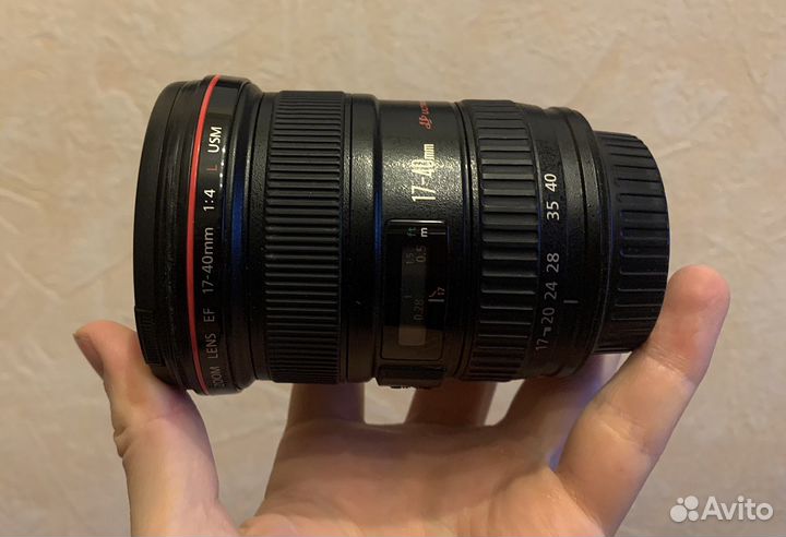 Canon EF 17-40 f/4L USM объектив