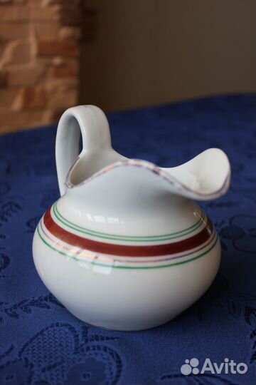 Сливочник Кузнецовский фарфор. Кузнецов. Царизм