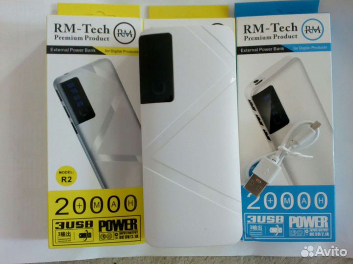 Повербанк 20000 RM-Tech