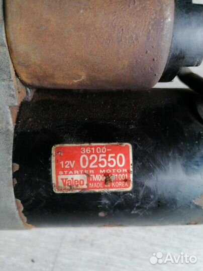 Стартер Getz Accent Elantra Picanto Matrix I10