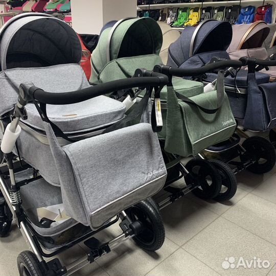 Коляска трансформер 2в1 luxmom 555