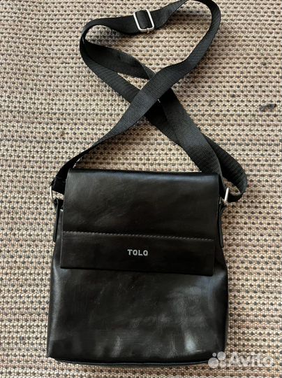 Мужская кожаная сумка тolo