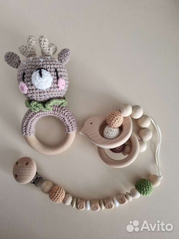 Вязаные погремушки