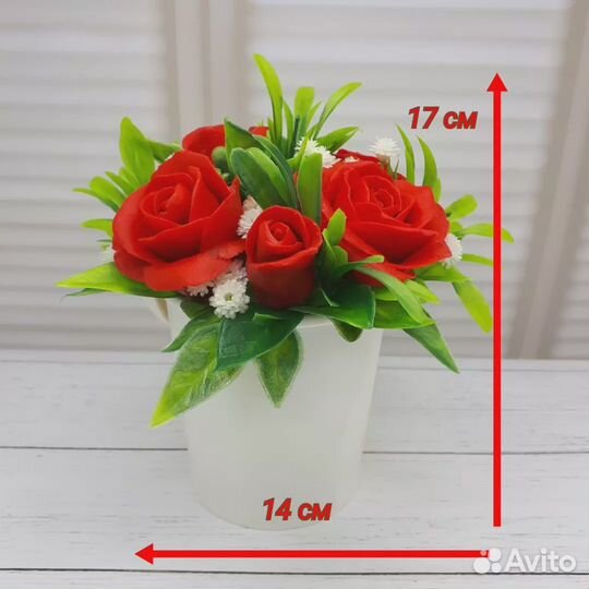 Букет из мыла