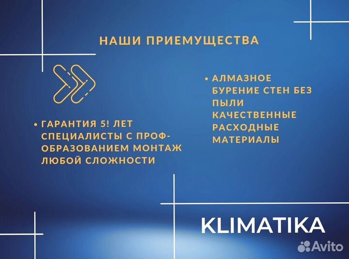 Кондиционер с установкой