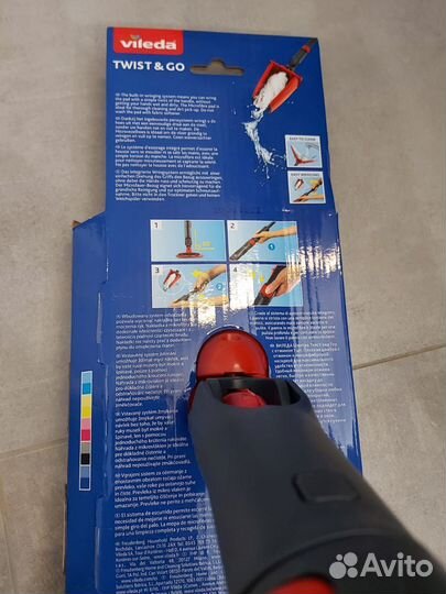 Швабра Виледа с отжимом новая
