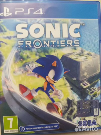Игра sonic frontiers для приставок ps4 ps5