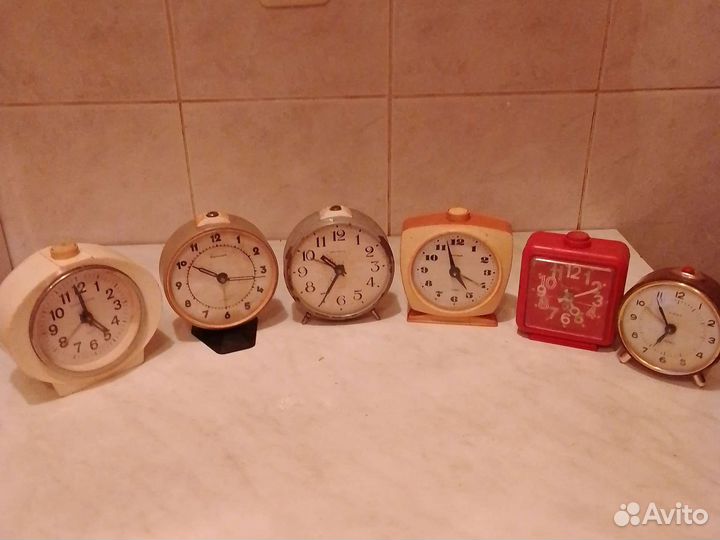 Часы и будильники СССР
