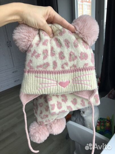 Комплект шапка и шарф