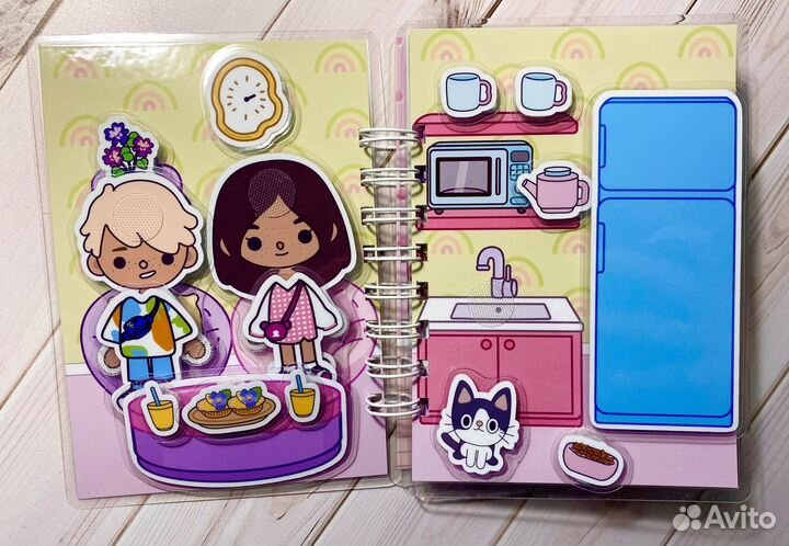 Блокнот Тока Бока семья