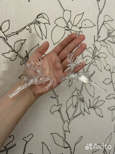 Елочные игрушки олени
