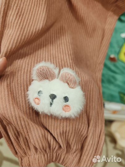 Штаны вельветовые для девочки 98 размер