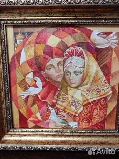 Картина маслом на холсте