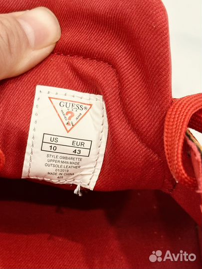 Кроссовки guess мужские