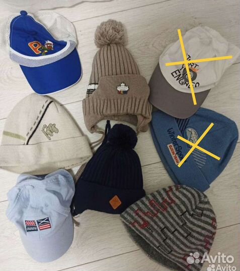 Шапки детские для мальчиков