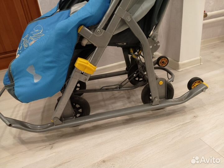 Санки коляска ника