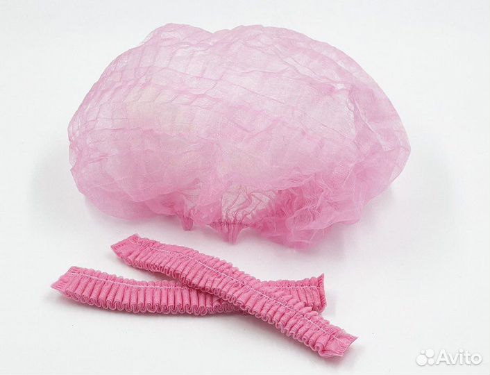 Шапочки одноразовые 100 шт/упаковка