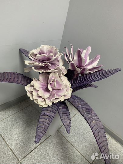 Цветы из изалона