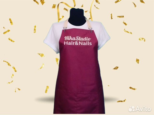 Фартук рабочий с логотипом