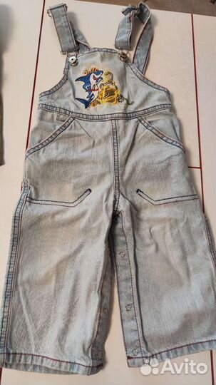 Детские вещи (джинсовые) пакетом