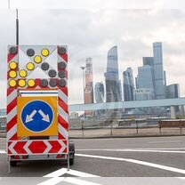 Сигнальный прицеп прикрытия от производителя, Москва