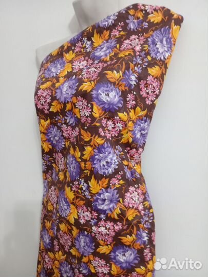 Отрез ткани. Сатин, импорт СССР