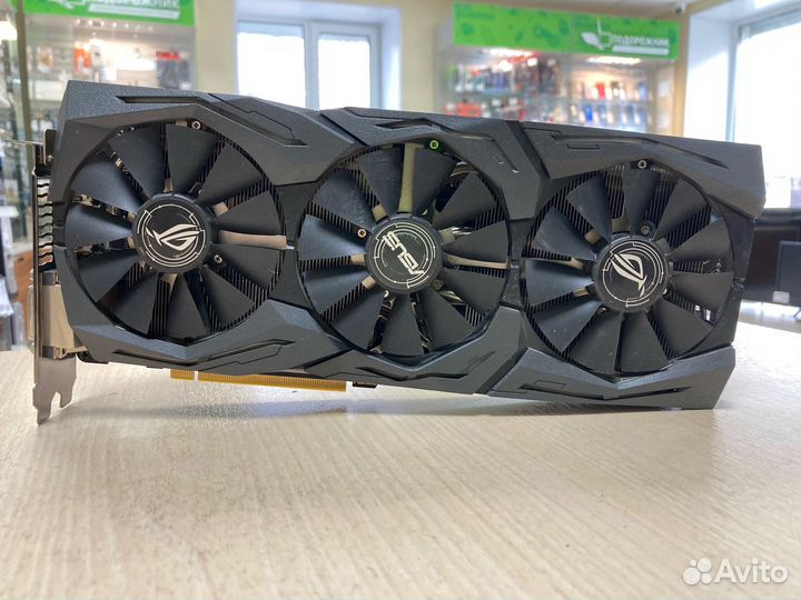 Видеокарта asus ROG GeForce GTX 1070 8192MB