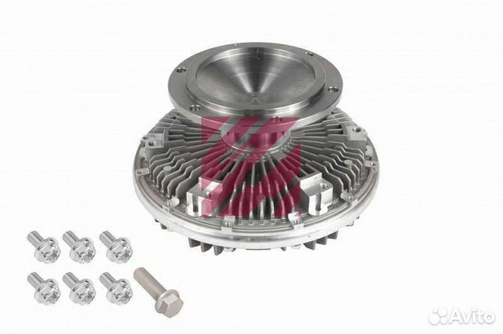 Вискомуфта вентилятора со шкивом Mercedes