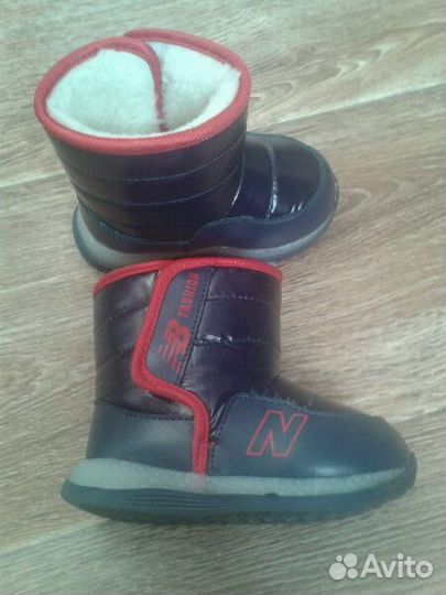 Новые сапожки-дутики р. 22