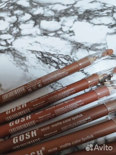 Нюдовые карандаши для губ