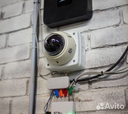 Установка видеонаблюдения. Запуск, монтаж