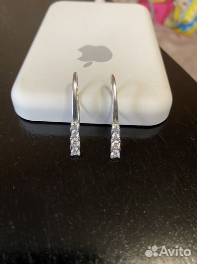 Серебряные серьги