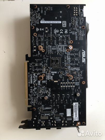 Видеокарта Asus GeForce GTX 1060 dual OC 3 GB