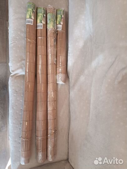 Бамбуковые рулонные шторы