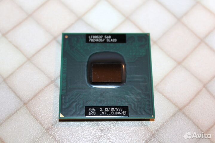 Процессоры Intel T3400, T3000, M 560 для ноутбуков