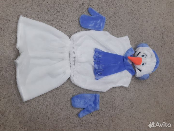 Костюм снеговика для мальчика