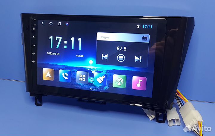 Магнитола android Nissan Qashqai, X-Trail 14+ DSP