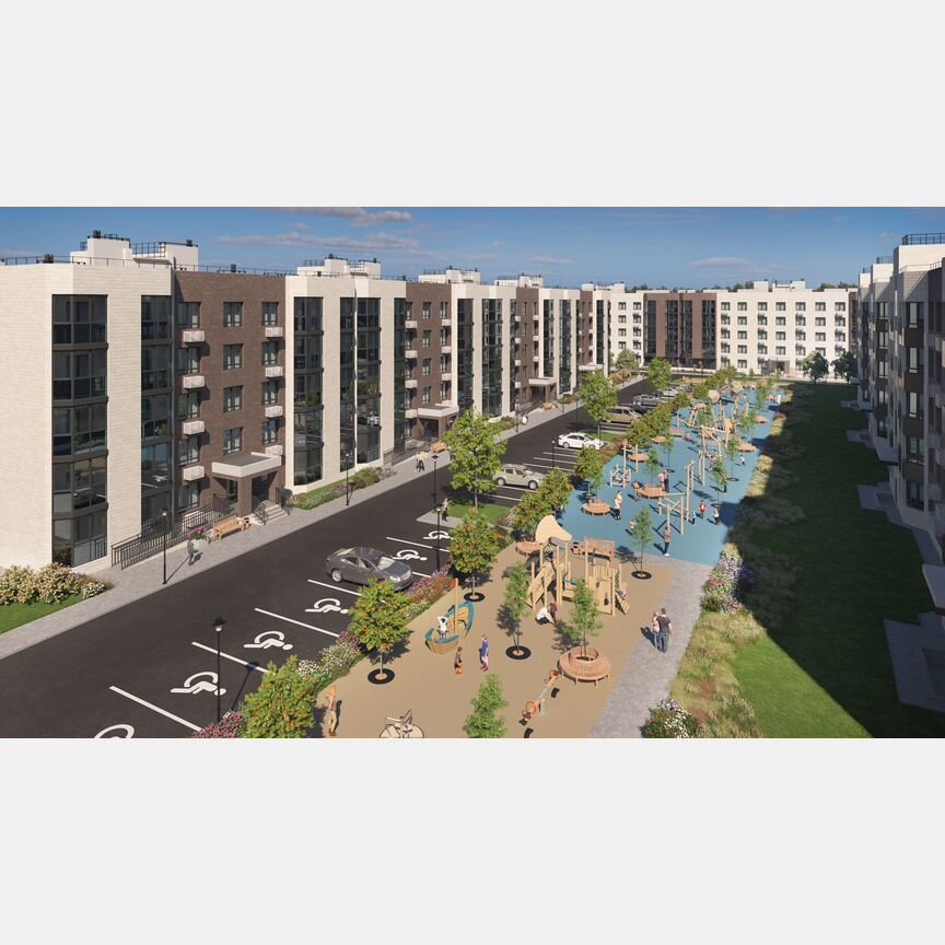 1-к. квартира, 46,7 м², 5/5 эт.