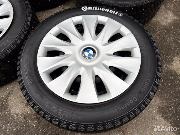 Зимние колеса r16 в сборе bmw continental 5 x 120