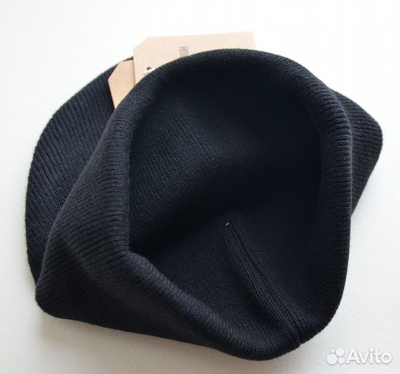 Шапка мерино шерсть черная новая