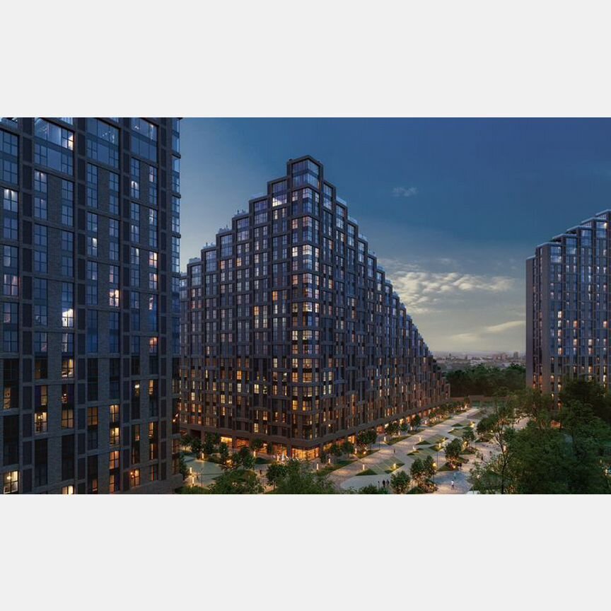 1-к. апартаменты, 41,9 м², 5/25 эт.