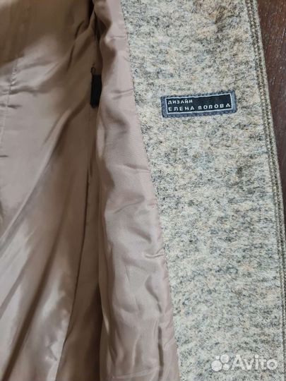 Пальто женское дизайнерское 42 размер