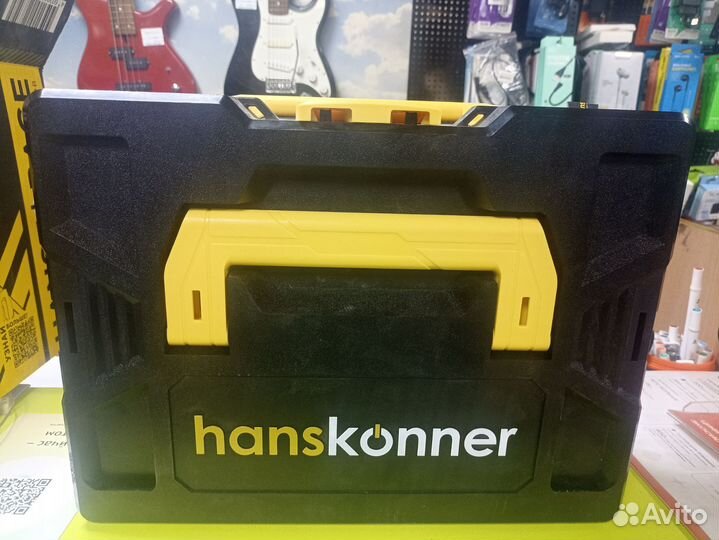 Аккумуляторная дрель шуруповерт hanskonner