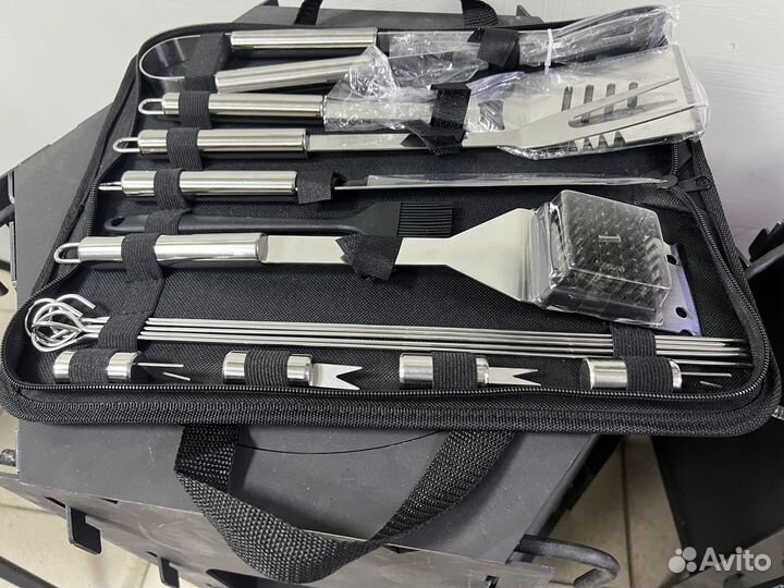 Набор для барбекю в сумке Большой