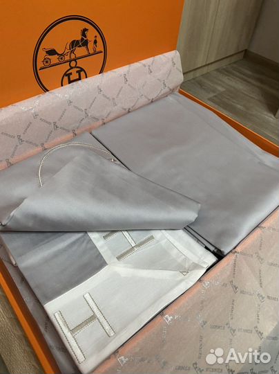 Постельное белье Hermes сатин люкс