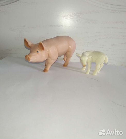 Свинья,ягненок