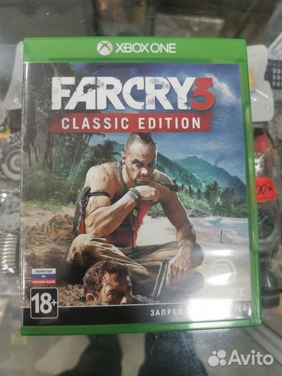 Диск Far cry 3 Xbox One/series