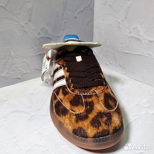 Женские кеды Adidas Samba Leopard