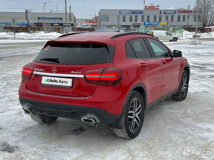 Mercedes-Benz GLA-класс 2.0 AMT, 2019, 75 000 км